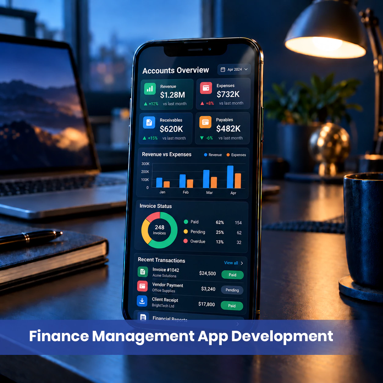 Finance Management App Development