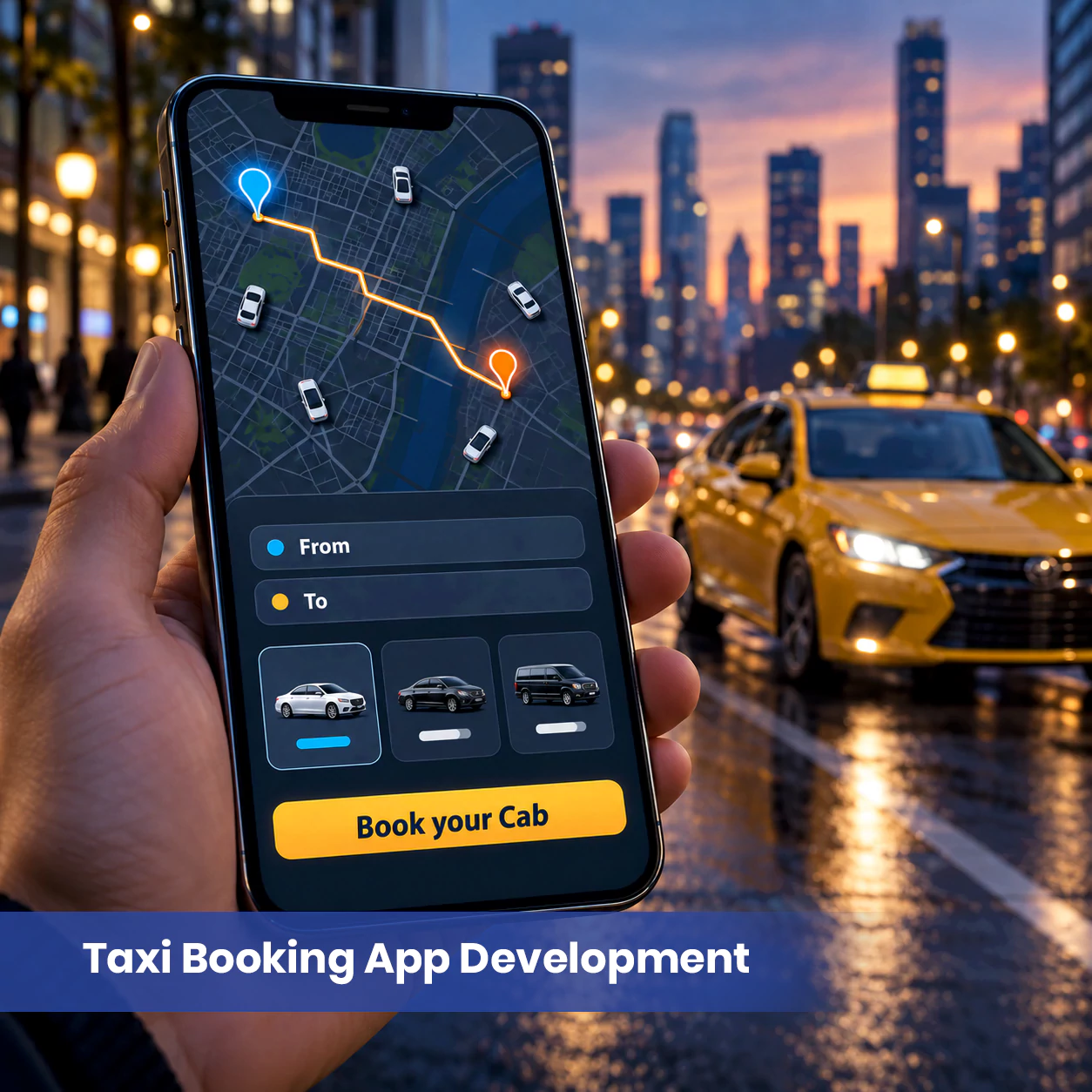 Taxi Booking App Development