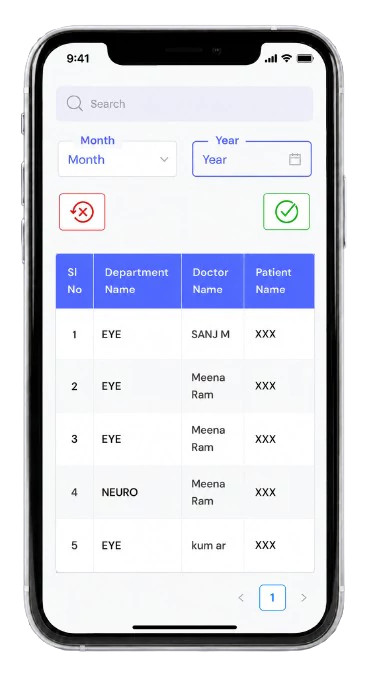Doctor appointment app screen 4